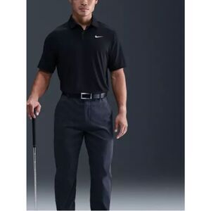 Nike Dri-FIT Men's Athletic Polo, Black, Size Large, NWT